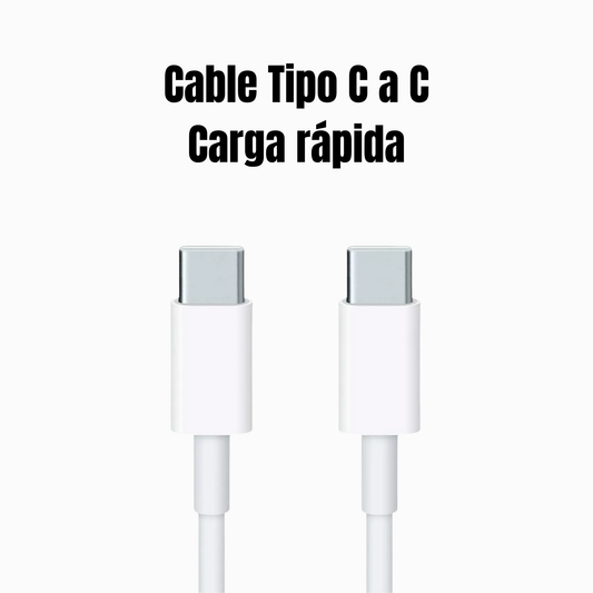⚡ CABLE IPHONE TIPO C A C ⚡ 🔝CALIDAD A1 - TOP 🔌 𝗖𝗔𝗥𝗚𝗔 𝗥𝗔́𝗣𝗜𝗗𝗔 𝗬 𝗘𝗙𝗜𝗖𝗜𝗘𝗡𝗧𝗘 🔋📱